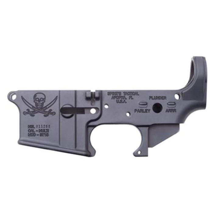 Spikes Lower Receiver Stripped -, Calico Jack Logo