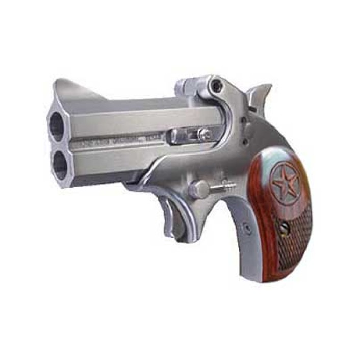 Bond Arms Bond Arms Cowboy Defender, .45 Colt, 3" Barrel, Rosewood Grip, Stainless BACD45LC