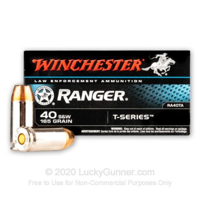 WINCHESTER RANGER 9MM 147GR SXT 50RD/500RD CS