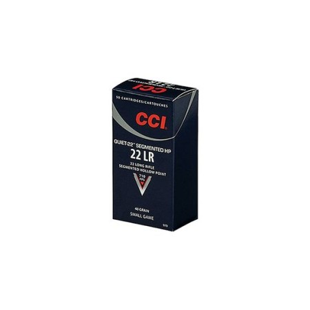 22 LR - 40 Grain SHP - CCI Quiet-22 - 500 Rounds