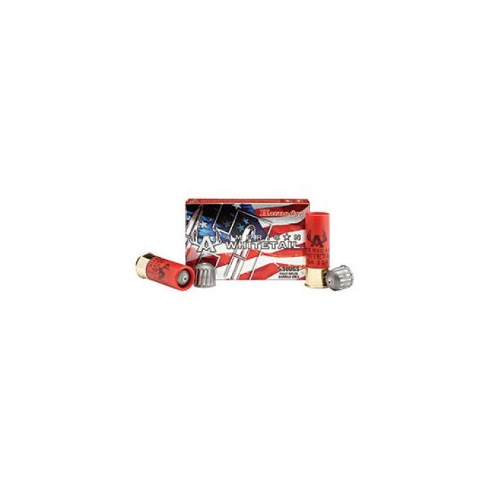 Hornady 12ga 1oz Rifled Slug American Whitetail Ammunition 5rds - 86234