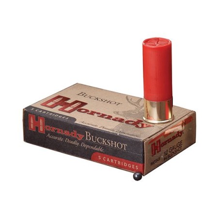 Hornady 12GA #4 Buckshot 2 3/4" V-MAX Varmint Express Ammunition -86243