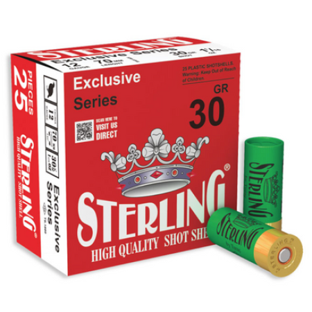 Sterling 12 GA, 2-3/4in. 1-1/16oz. #7 Shot - 25 rounds