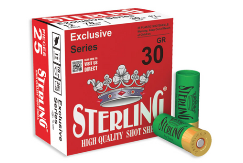 Sterling 12 GA, 2-3/4in. 1-1/16oz. #7 Shot - 25 rounds