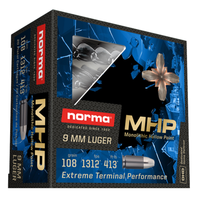 Norma Ammo .45acp Safeguard - 230gr. Jhp 50-pack