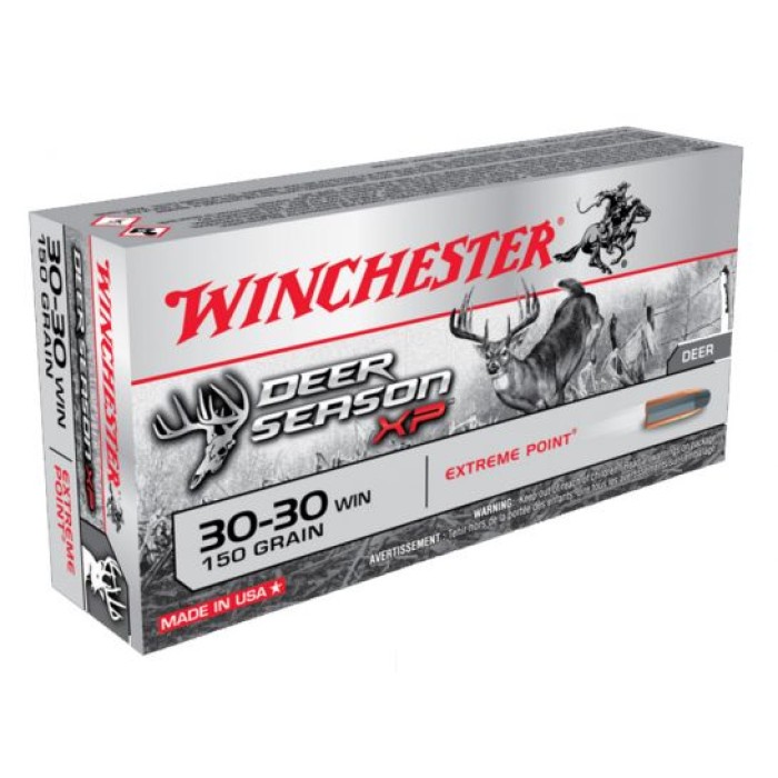 Winchester 30-30 150gr Deer Season XP Ammunition, 20 Round Box - X3030DS