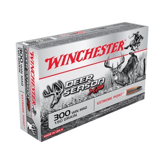 Winchester Deer Season XP .300 Win Mag 150gr Rifle Ammunition, 20 Rounds u2013 X300DS