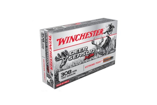 Winchester 308 150gr Deer Season XP Ammunition, 20 Round Box - X308DS