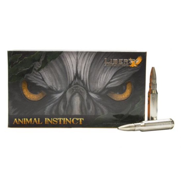 Animal Instinct .308 Winchester 100gr HP Ammunition, 20 Round Box u2012 LA-HA-C-308-045