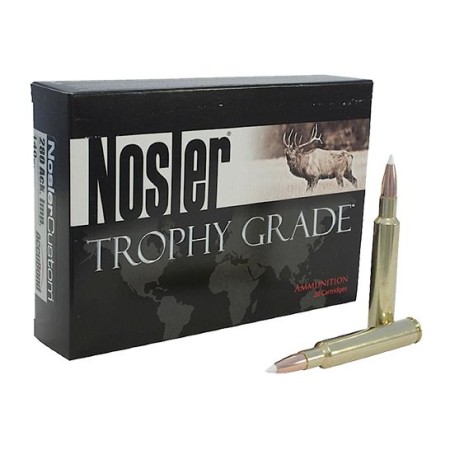 Nosler Trophy Grade 280 Rem 140 grain AccuBond Rifle Ammo, 20/Box - 48545