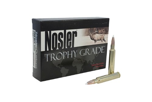 Nosler Trophy Grade 280 Rem 140 grain AccuBond Rifle Ammo, 20/Box - 48545