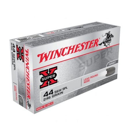 Winchester 44 Special 246gr LRN Super-X Ammunition 50rds - X44SP