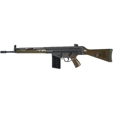 PTR Model 91GI .308/7.62 NATO 18" Match Grade Barrel Special Edition Green Fixed 20rd Mag