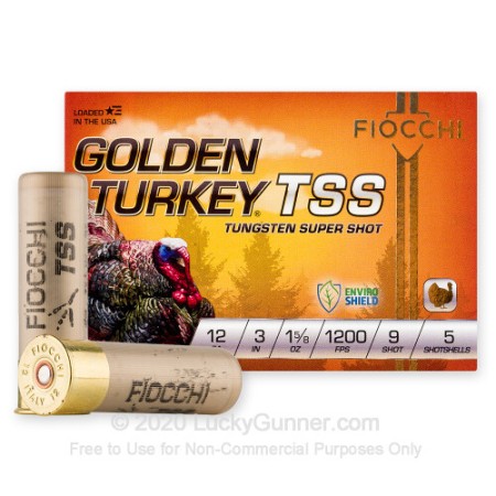 FIO GOLDEN TURKEY 12GA 3 #9 TSS 5/10