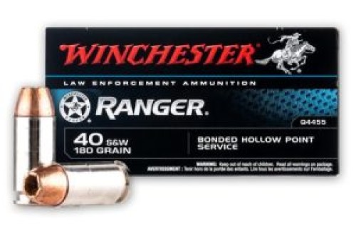 WINCHESTER RANGER 40S&W 180GR JHP 50BX