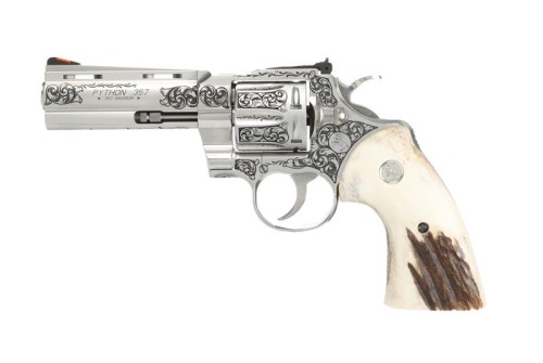 Colt Python .357 Magnum DA/SA Revolver - 4.25