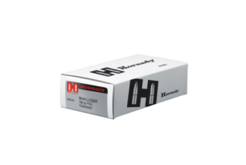 Hornady 9mm 135gr FMJ Training Brass 50ct - Brass Casing