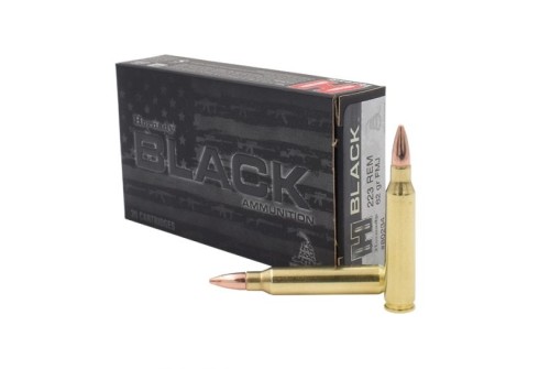 Hornady .223 Remington 62 Grain FMJ Black Ammo-20 Count