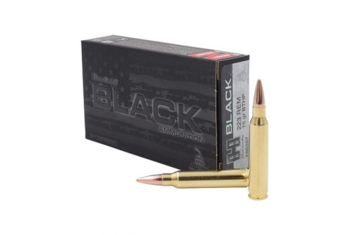 Hornady AMMO 223 REM 75 GR BTHP BLK