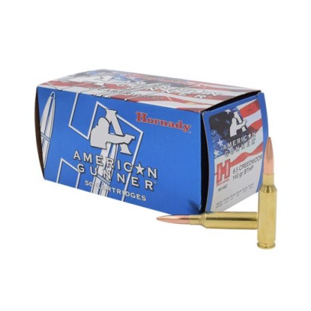 Hornady 6.5 Creedmoor 140r BTHP American Gunner Ammunition, 50rds - 81482