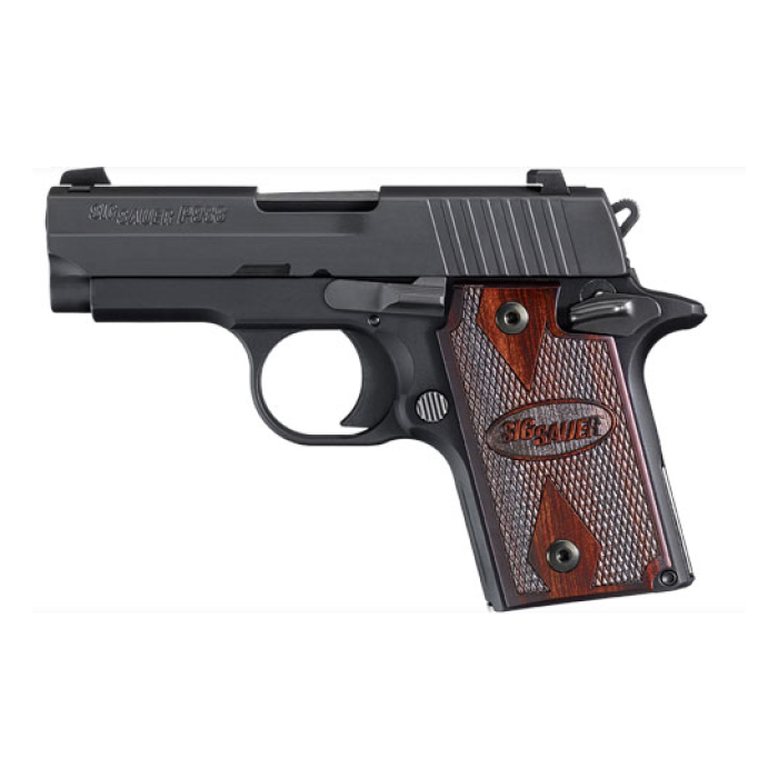 Sig Sauer P938 9mm Rosewood Grip 938-9-RG-AMBI