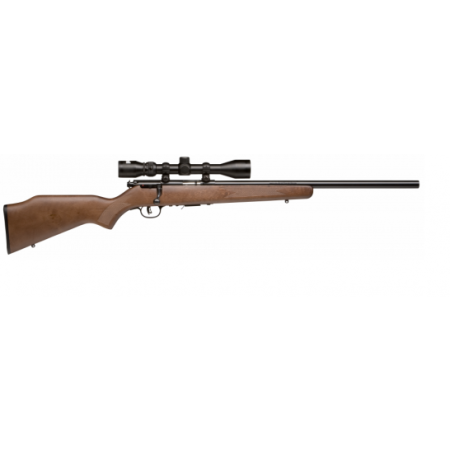 Savage 93R17 GVXP .17 HMR Blued Barrel Wood Stock Rifle w/ Scope 96222