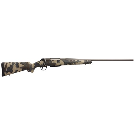 Winchester XPR Hunter 6.5 PRC Bolt Action Rifle with 24 Inch Barrel and KUIU VIAS Camo Stock