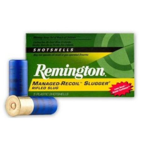 Remington Slugger Managed-Recoil 12 Gauge Ammo 2-3/4