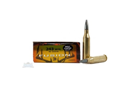 Federal 243 95gr Fusion Ammunition 20rds - F243FS1