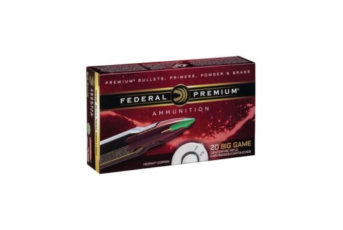 Federal Vital-Shok Trophy Copper 6.5 Creedmoor 120gr Rifle Ammunition - P65CRDTC1