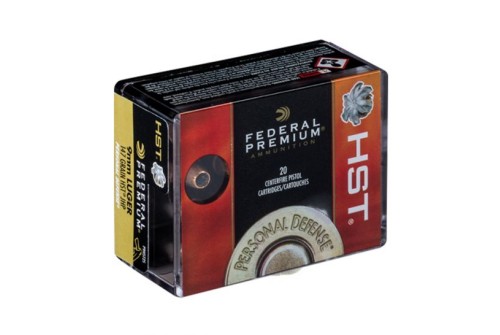 Federal 9mm 147gr Personal Defense HST Ammunition, 20 Rounds - P9HST2S