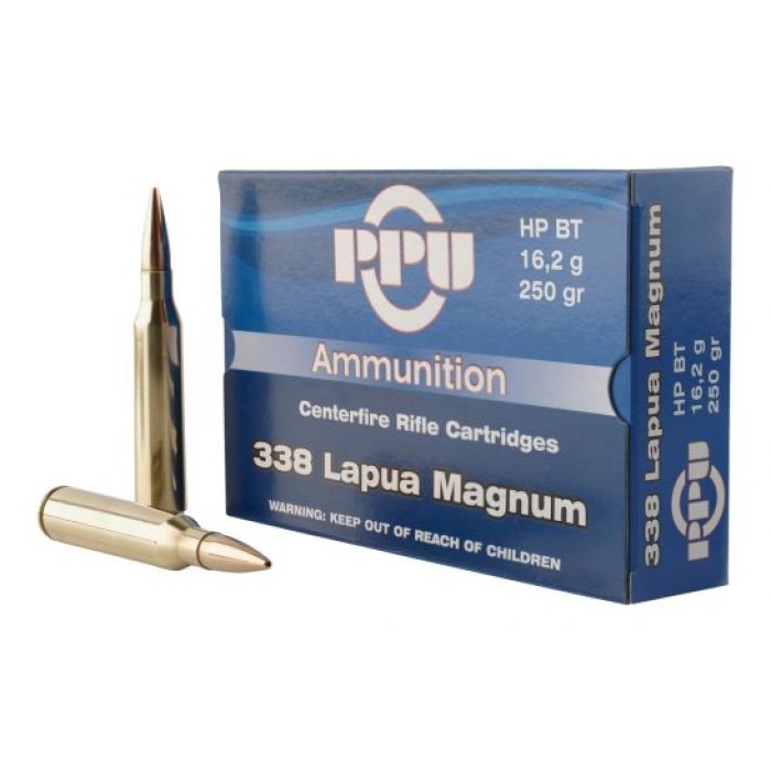 Prvi Partizan .338 Lapua Magnum HPBT 250 gr 10 Rounds Ammunition - PP338H