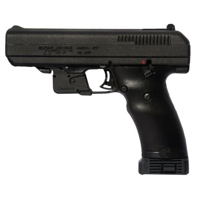 Hi-Point 45 ACP 9+1 Round Semi Auto Striker Fire Handgun, Black - 34510LLTGM