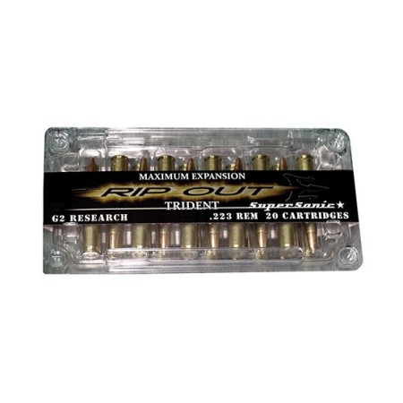 G2 Research 223 Trident Super-Sonic Ammunition 20rds - RIP223