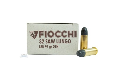 Fiocchi 32 S&W Long 97gr LFP Ammunition 50rds - 32SWLL