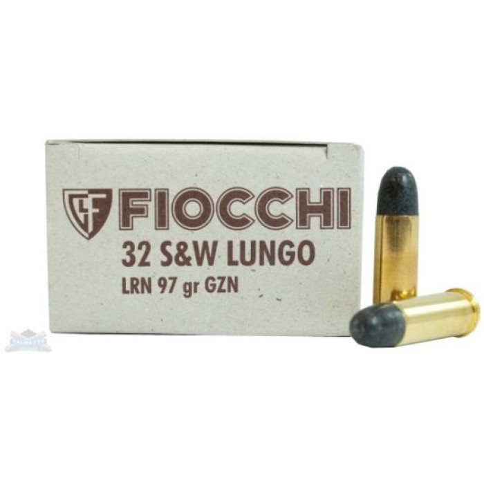 Fiocchi 32 S&W Long 97gr LFP Ammunition 50rds - 32SWLL