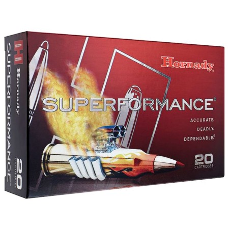 Hornady Superformance Ammunition 308 Winchester 165 Grain CX Polymer Tip Lead Free Box of 20