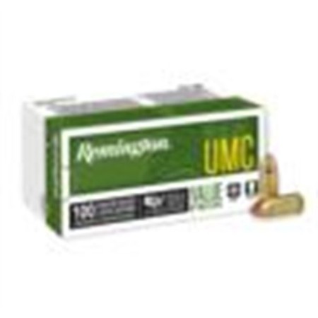 Remington Umc Metal Case Handgun Ammunition 9Mm Luger 115 GR Fmj 1145 Fps 600/Ct 23765C 047700362465