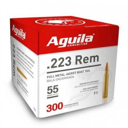 Aguila, .223 Remington, FMJ, 55 Grain, 300 Rounds