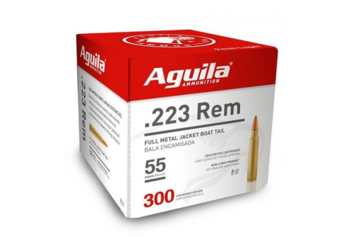 Aguila, .223 Remington, FMJ, 55 Grain, 300 Rounds