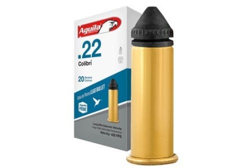 Aguila Colibri .22 LR, 20gr, Subsonic Powerderless Lead - 1000 Rounds [MPN: 1B220337]