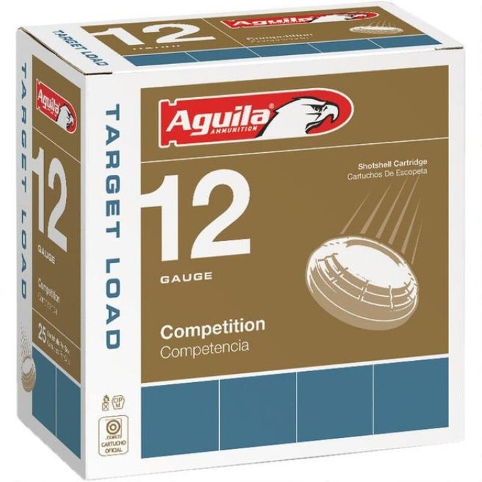 Aguila Ammunition Shotshell 12 Gauge 1 1/8oz #7.5 Shot Shotgun Ammo, 25 Rounds, 1CHB1347