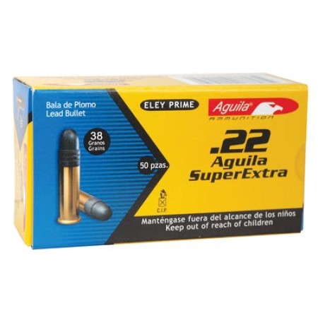 AGUILA 22 LR Sub-Sonic 38 GR HP           500rd 1B222268@