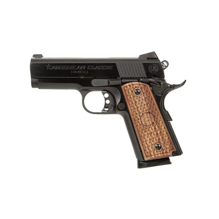 American Classic Amigo Deep Blue/Wood .45ACP 3.5-inch 7rd