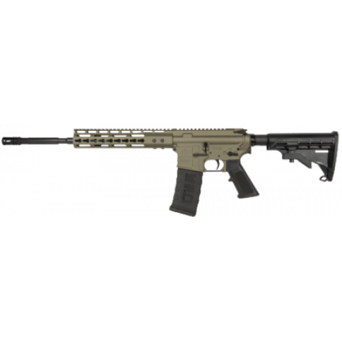 ATI G15MS556KMOD Mil-Sport AR-15 Semi-Automatic 223 Remington/5.56 NATO 16" 30+1 6-Position Black Stk OD Green Cerakote Receiver/Black Barrel