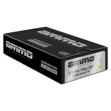 Ammo Inc SIgnature 270 Win 150 Gr Super Shock Tip (SST) 20rd Box