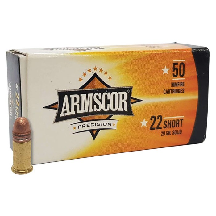 Armscor Rimfire, Arms 50415 22 Short 29gr Cp Brick        500rds