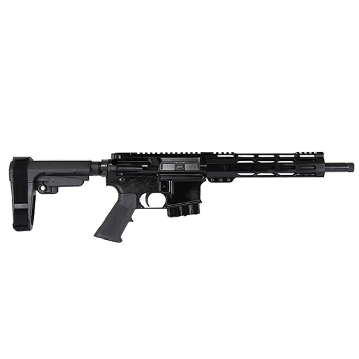 Alexander Arms Highlander 6.5 Grendel, 11" Barrel, SBA3, Black, 10rd Steel AA Mag