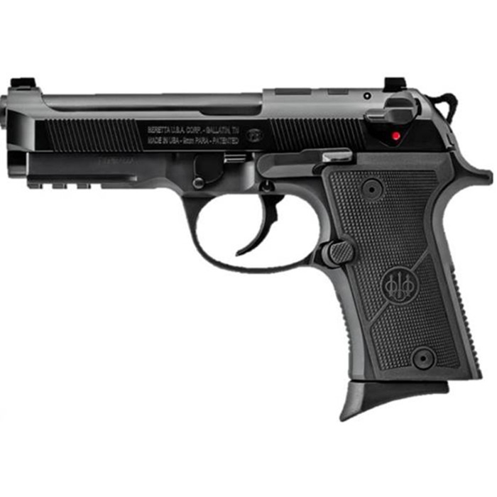 Beretta 92X RDO FR Compact 9mm, 4.3" Barrel, Decocker, Black, 15rd