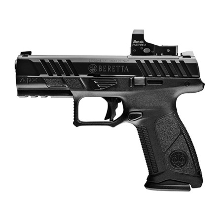 Beretta APX A1 FS, 9mm, 4.25" Barrel, Black, Burris Fastfire 3 Red Dot Sight, 15rd